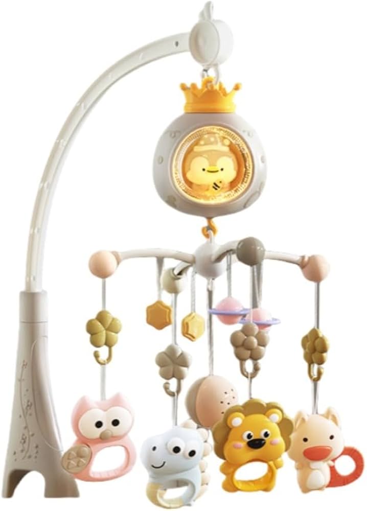 Amazon | SearEase 電動ベッドメリー 音楽オルゴール付き 視覚 Amazon | SearEase 電動ベッドメリー 音楽オルゴール付き 視覚